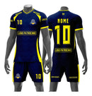 kit 12 uniformes time interclasse Azul e Amarelo